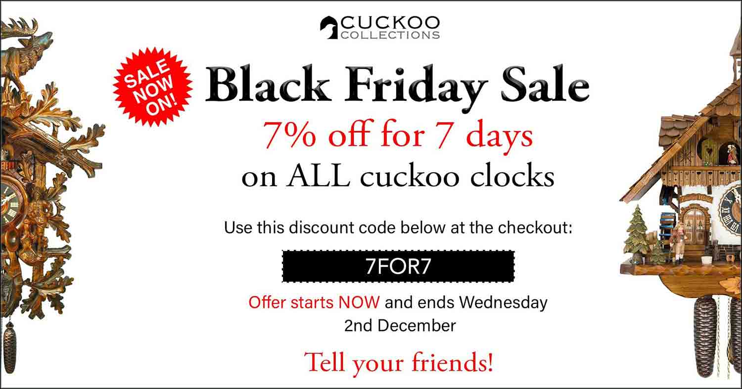 Black Friday Sale: 7% off for 7 days