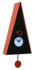  Cuckoo Clock - 'Cucu Norimberga' Cuckoo Clock (Black & Orange) by Pirondini - Cuckoo Collections