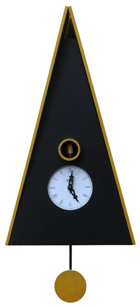  Cuckoo Clock - 'Cucu Norimberga' Cuckoo Clock (Black & Yellow) by Pirondini - Cuckoo Collections
