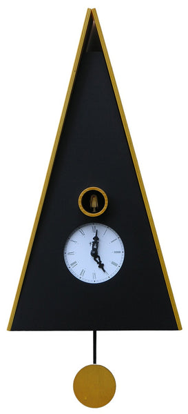  Cuckoo Clock - 'Cucu Norimberga' Cuckoo Clock (Black & Yellow) by Pirondini - Cuckoo Collections