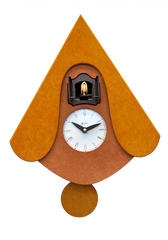  Cuckoo Clock - 'Cucu New W' Cuckoo Clock (Yellow) by Pirondini - Cuckoo Collections