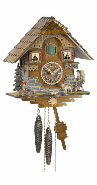  Cuckoo Clock - Chalet style 1-day Black Forest cuckoo clock by Trenkle Uhren - Cuckoo Collections