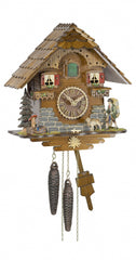  Cuckoo Clock - Chalet style 1-day Black Forest cuckoo clock by Trenkle Uhren - Cuckoo Collections