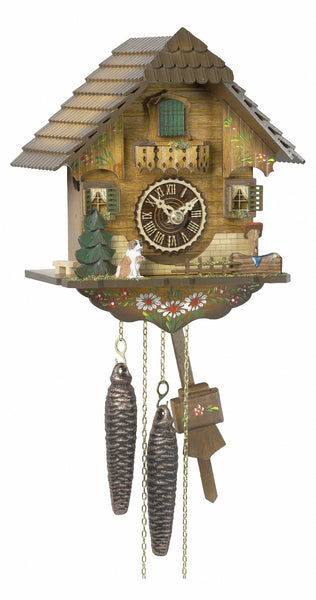  Cuckoo Clock - Chalet style 1-day Black Forest cuckoo clock by Trenkle Uhren - Cuckoo Collections