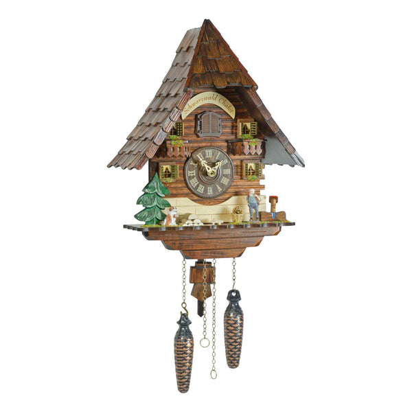  Cuckoo Clock - Chalet quartz cuckoo clock black forest house 'Wälderhof' by Trenkle Uhren - Cuckoo Collections