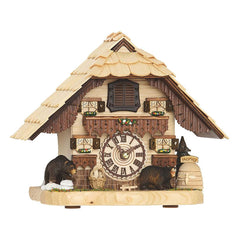  Cuckoo Clock - Chalet quartz table cuckoo clock with music 21 cm by Trenkle Uhren - Cuckoo Collections