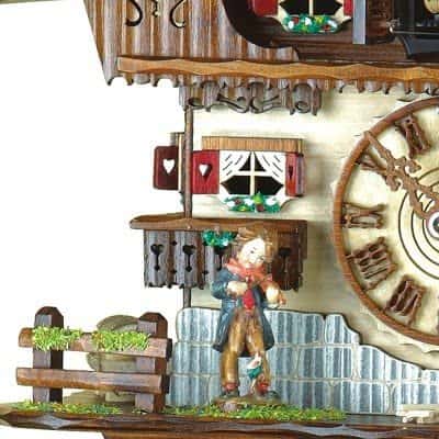  Cuckoo Clock - Chalet quartz cuckoo clock 'Swiss house' by Trenkle Uhren - Cuckoo Collections