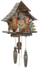  Cuckoo Clock - Chalet style quartz cuckoo clock with music 24 cm by Trenkle Uhren - Cuckoo Collections