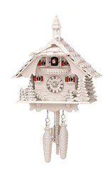 Chalet-style Black Forest battery-powered cuckoo clock 31 cm by Engstler