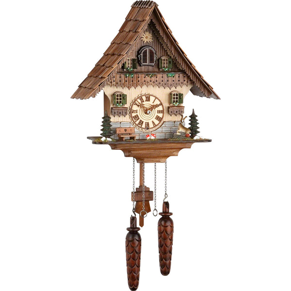  Cuckoo Clock - Chalet quartz cuckoo clock Black Forest house by Trenkle Uhren - Cuckoo Collections