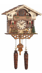  Cuckoo Clock - Chalet style quartz cuckoo clock with music beer drinker by Trenkle Uhren - Cuckoo Collections
