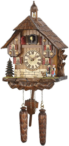  Cuckoo Clock - Chalet quartz cuckoo clock with music 25 cm by Trenkle Uhren - Cuckoo Collections