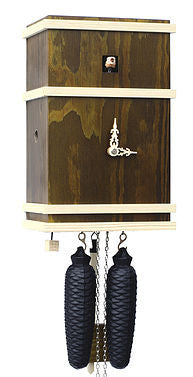  Cuckoo Clock - 'Modern Angular' Modern Art Style Cuckoo Clock 8 day movement (Green) by Rombach & Haas - Cuckoo Collections