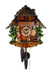  Cuckoo Clock - Chalet 1-day Goat herd cuckoo clock 25cm by August Schwer - Cuckoo Collections