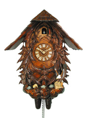  Cuckoo Clock - Chalet 8-day Alpine Drama cuckoo clock 42cm by August Schwer - Cuckoo Collections