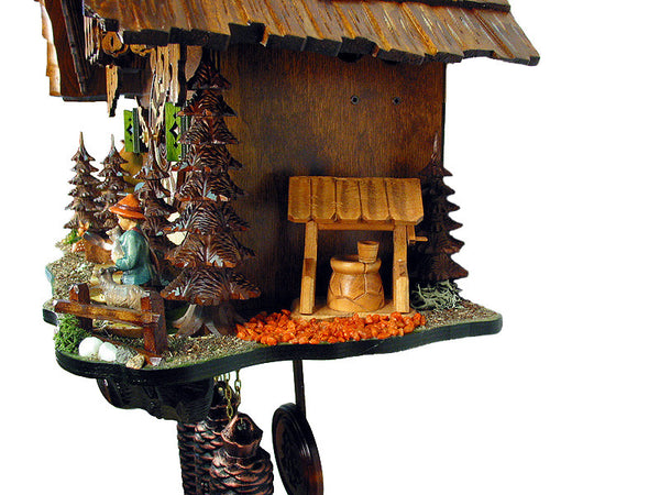  Cuckoo Clock - Chalet 8-day Mill Farm cuckoo clock with music 50cm by August Schwer - Cuckoo Collections