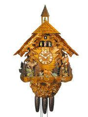  Cuckoo Clock - Chalet 8-day Mountaineer cuckoo clock with music 71cm by August Schwer - Cuckoo Collections