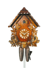  Cuckoo Clock - Chalet 8-day Pointed Roof cuckoo clock 35cm by August Schwer - Cuckoo Collections