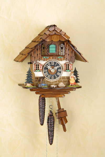  Cuckoo Clock - Chalet style 1-day Black Forest cuckoo clock by Trenkle Uhren - Cuckoo Collections