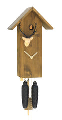  Cuckoo Clock - 'Bird House' Modern Art Style Cuckoo Clock 8-day movement (Green) by Rombach & Haas - Cuckoo Collections