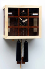  Cuckoo Clock - 'Steampunk v1' Modern Art Style Cuckoo Clock 8 day movement (Brown) by Rombach & Haas - Cuckoo Collections