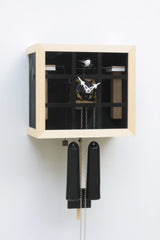  Cuckoo Clock - 'Steampunk v1' Modern Art Style Cuckoo Clock 8 day movement (Black) by Rombach & Haas - Cuckoo Collections
