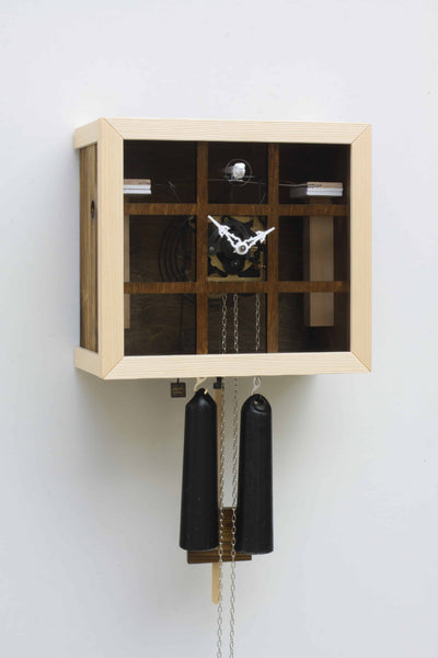  Cuckoo Clock - 'Steampunk v1' Modern Art Style Cuckoo Clock 8 day movement (Green) by Rombach & Haas - Cuckoo Collections