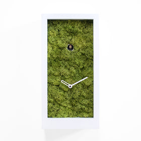  Cuckoo Clock - 'Amazon' Cuckoo Clock (White) by Progetti - Cuckoo Collections