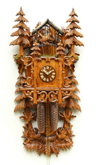  Cuckoo Clock - Carved style cuckoo clock 8 day movement cuckoo clock 79cm by Rombach & Haas - Cuckoo Collections