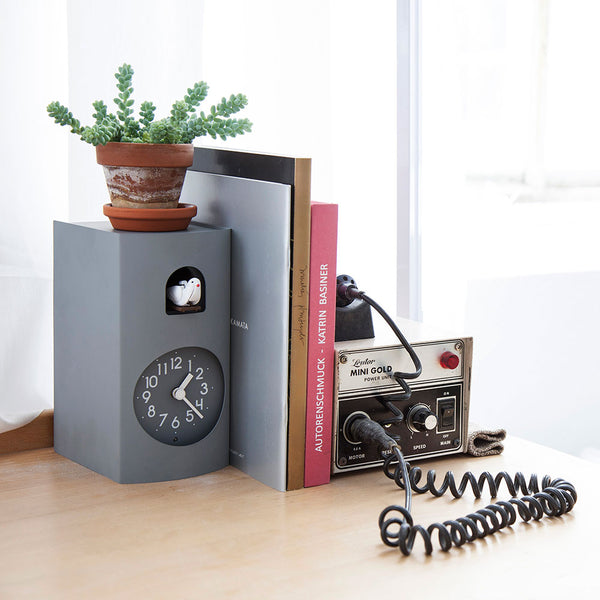 'Bockoo' Cuckoo Clock (Grey) by Lemnos
