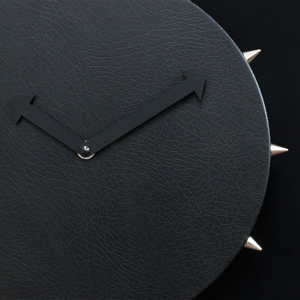  Clock - 'Bowery Punk' (Black) Pendulum Clock by Progetti - Cuckoo Collections