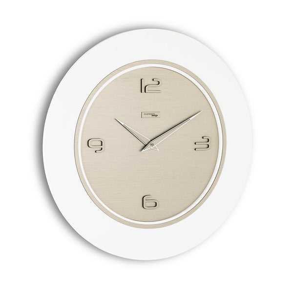  Clock - 'Circulum Big' Wall Clock  (Champagne) by Incantesimo Design - Cuckoo Collections