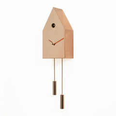  Cuckoo Clock - '24k' Cuckoo Clock (Copper) by Progetti - Cuckoo Collections