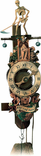  Cuckoo Clock - Antique replica 1690 half-day movement cuckoo clock 45cm by Rombach & Haas - Cuckoo Collections