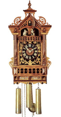  Cuckoo Clock - Antique Replica 1885 'Railroad' style 8-day movement cuckoo clock 45cm by Rombach & Haas - Cuckoo Collections