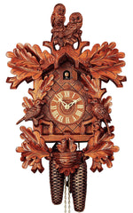  Cuckoo Clock - Carved style 8 day movement cuckoo clock birds nest 49cm by Rombach & Haas - Cuckoo Collections