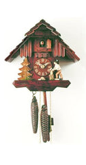  Cuckoo Clock - Chalet style 1 day movement cuckoo clock little black forest house 22cm by Rombach & Haas - Cuckoo Collections