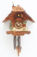  Cuckoo Clock - Chalet style 1 day movement cuckoo clock little black forest house 23.5cm by Rombach & Haas - Cuckoo Collections
