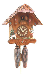  Cuckoo Clock - Chalet style 8 day movement cuckoo clock black forest house 28cm by Rombach & Haas - Cuckoo Collections