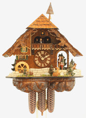  Cuckoo Clock - Chalet style 8 day movement cuckoo clock black forest house 53cm by Rombach & Haas - Cuckoo Collections