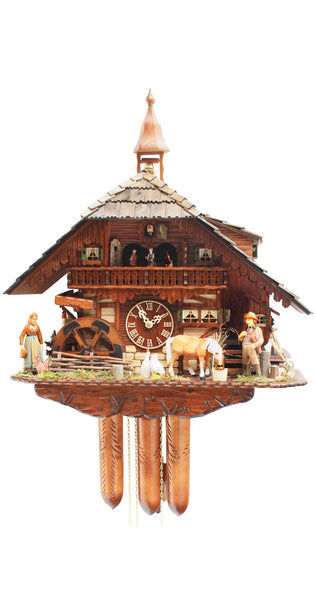  Cuckoo Clock - Chalet style 8 day movement cuckoo clock black forest house 56cm by Rombach & Haas - Cuckoo Collections