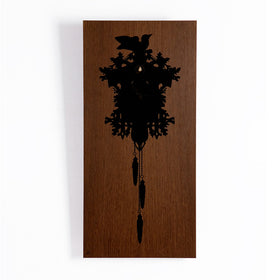  Cuckoo Clock - 'Cu Cu' Cuckoo Clock (Wenge) by Progetti - Cuckoo Collections