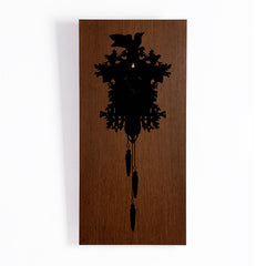  Cuckoo Clock - 'Cu Cu' Cuckoo Clock (Wenge) by Progetti - Cuckoo Collections