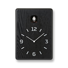  Cuckoo Clock - Cucu Wall Clock (Black Wood) by Lemnos - Cuckoo Collections