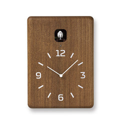  Cuckoo Clock - Cucu Wall Clock (Dark Wood) by Lemnos - Cuckoo Collections