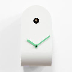  Cuckoo Clock - 'Cucupola' Cuckoo Clock (White and Greeb) by Progetti - Cuckoo Collections