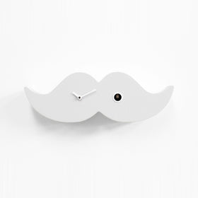  Cuckoo Clock - 'Dandy' Cuckoo Clock (White) by Progetti - Cuckoo Collections