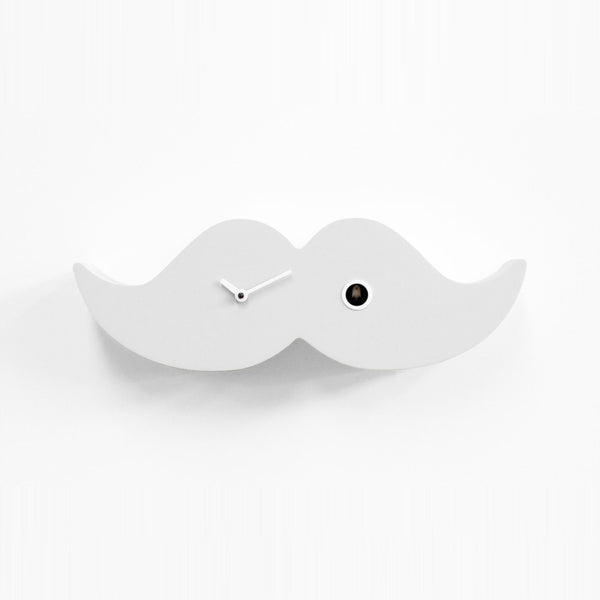  Cuckoo Clock - 'Dandy' Cuckoo Clock (White) by Progetti - Cuckoo Collections