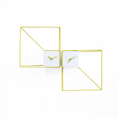  Cuckoo Clock - 'Deep' Cuckoo Clock (Green & White) by Progetti - Cuckoo Collections