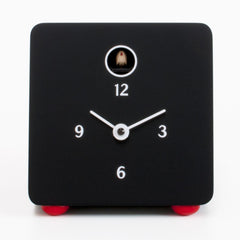  Cuckoo Clock - 'Fido' Cuckoo Clock (Black) by Progetti - Cuckoo Collections